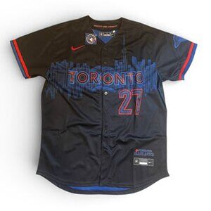 Genuine Toronto Blue Jays Guerrero Jr City Connect Adult Jersey Large